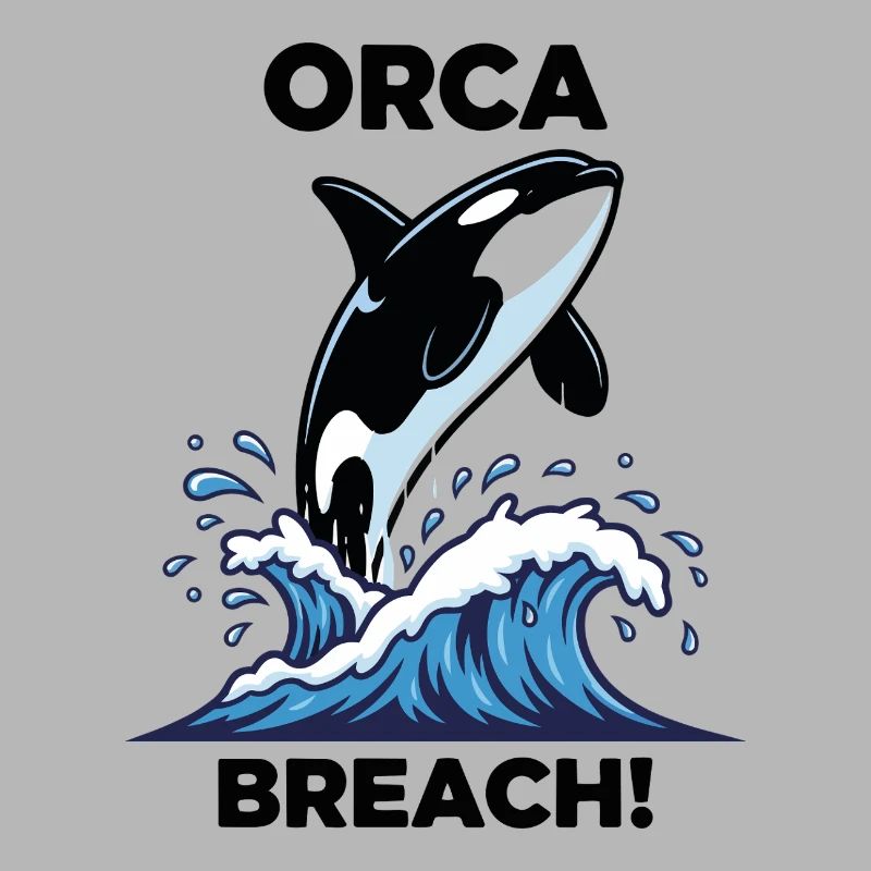 Schwertwal-Durchbruch-Seeorca