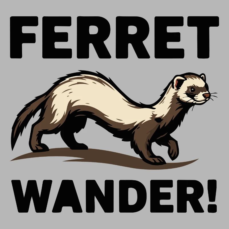 Ferret Wander Ferret Exploration Browsing