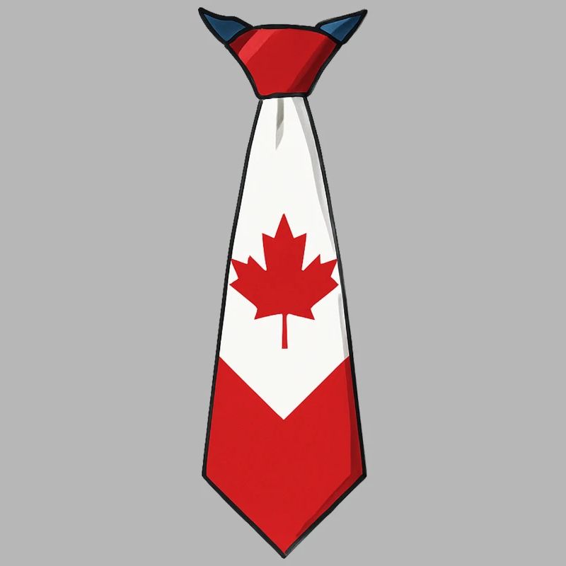 Canada Tie – Flaggendesign