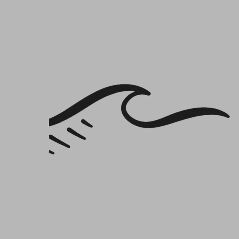 Abstract Geometric Wave Pattern