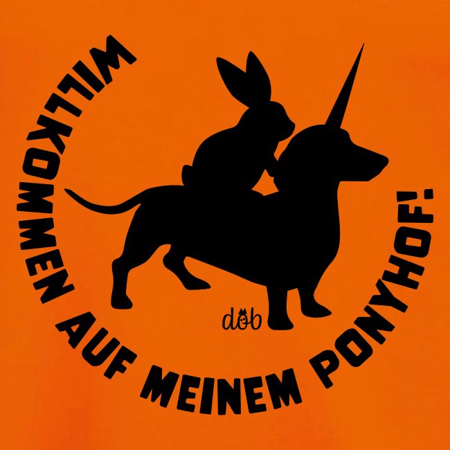 … Ponyhof! (Motivfarbe individualisierbar)