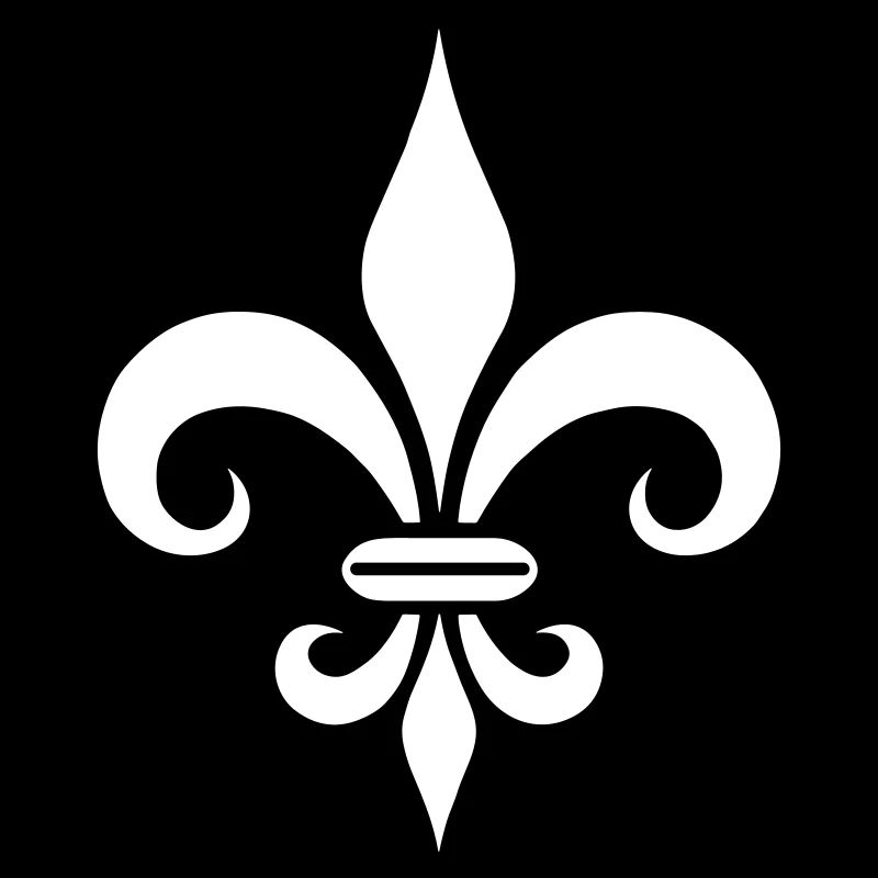 Conception majestueuse de lys français