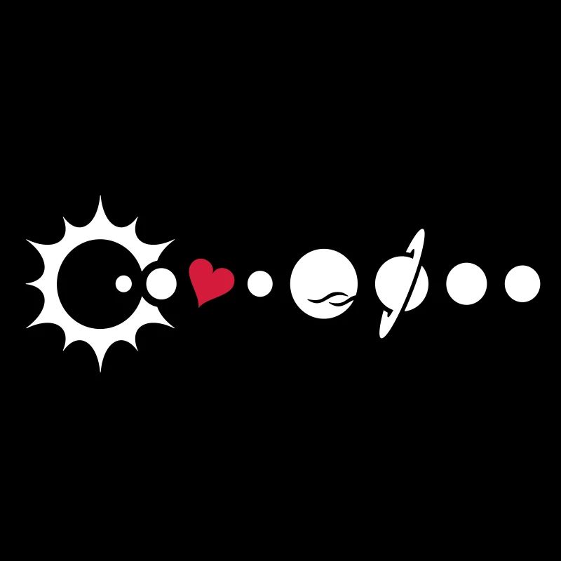 Solar System (Earth is Love) (Vector)