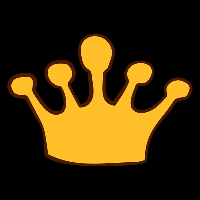 Painted Cartoon Crown
