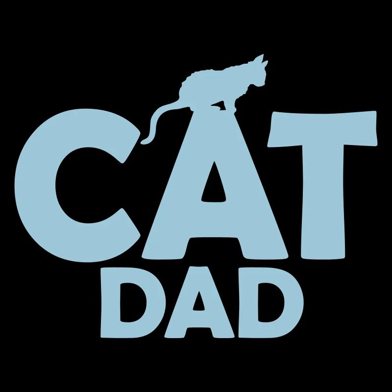 Conception du logo Cat Dad