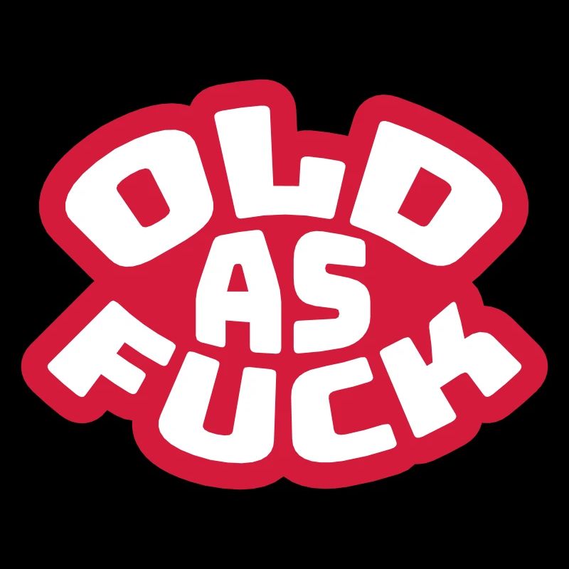 old AF Text Logo