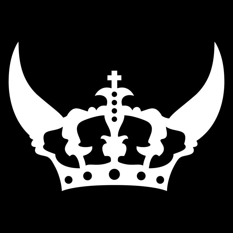Crown Horns Religion Devil