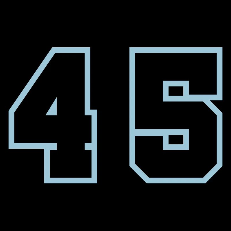 Symbole de 45 chiffres