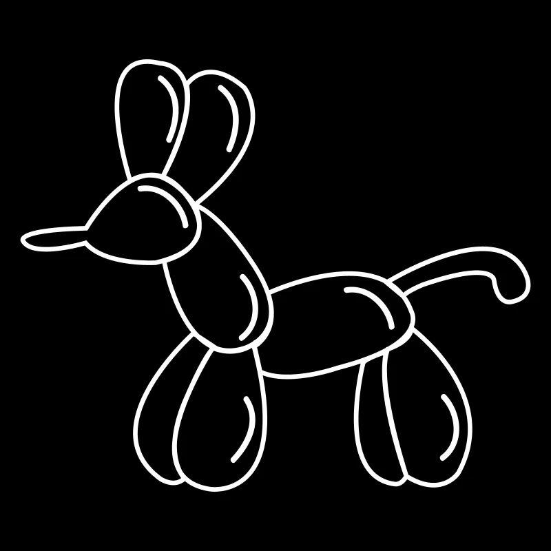 Chien en ballon