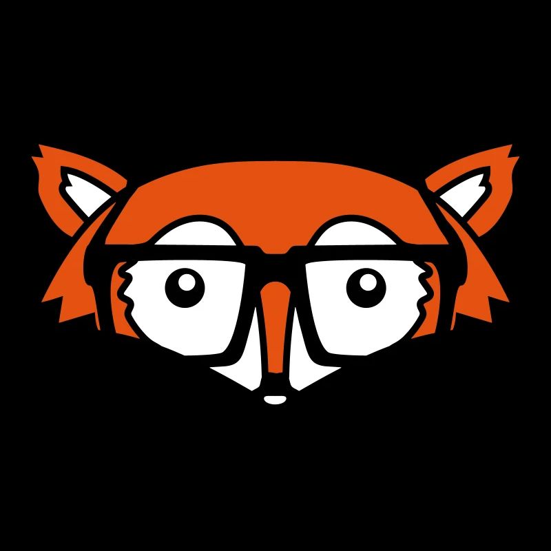 Geek fox head