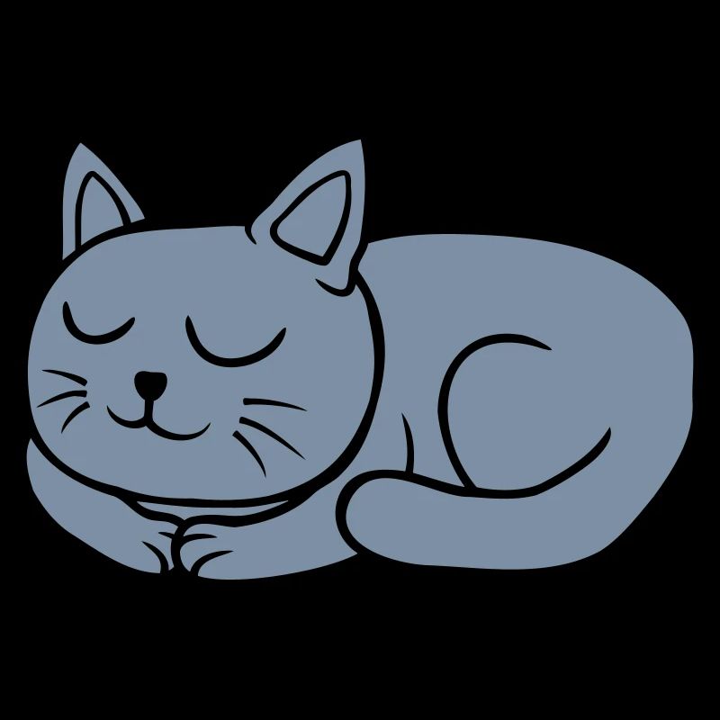 Chat endormi Comic