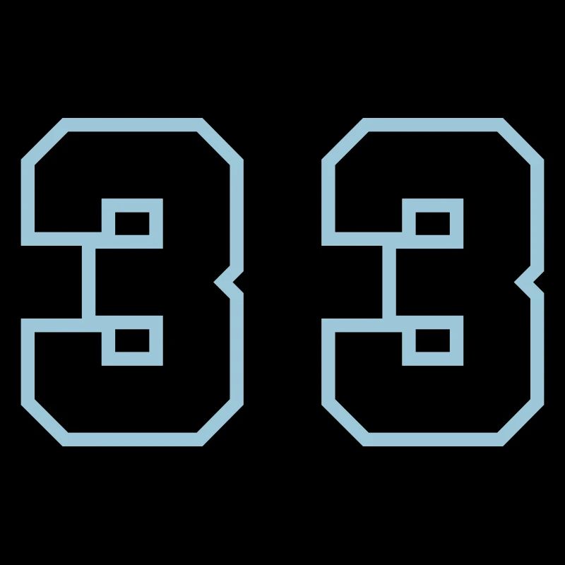 33 Symbole numérique