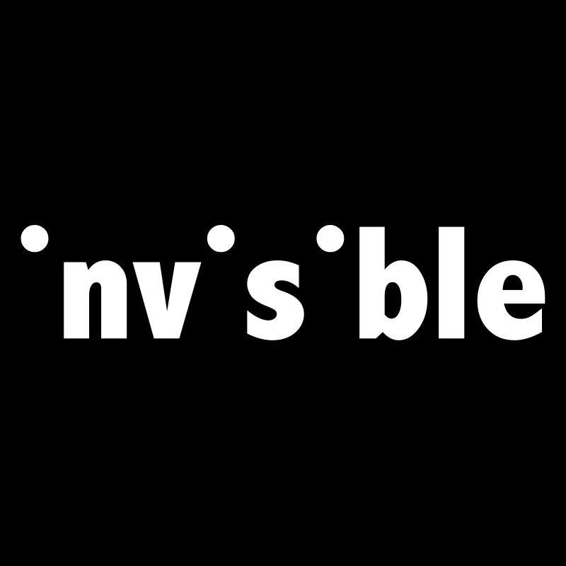 invisible typography