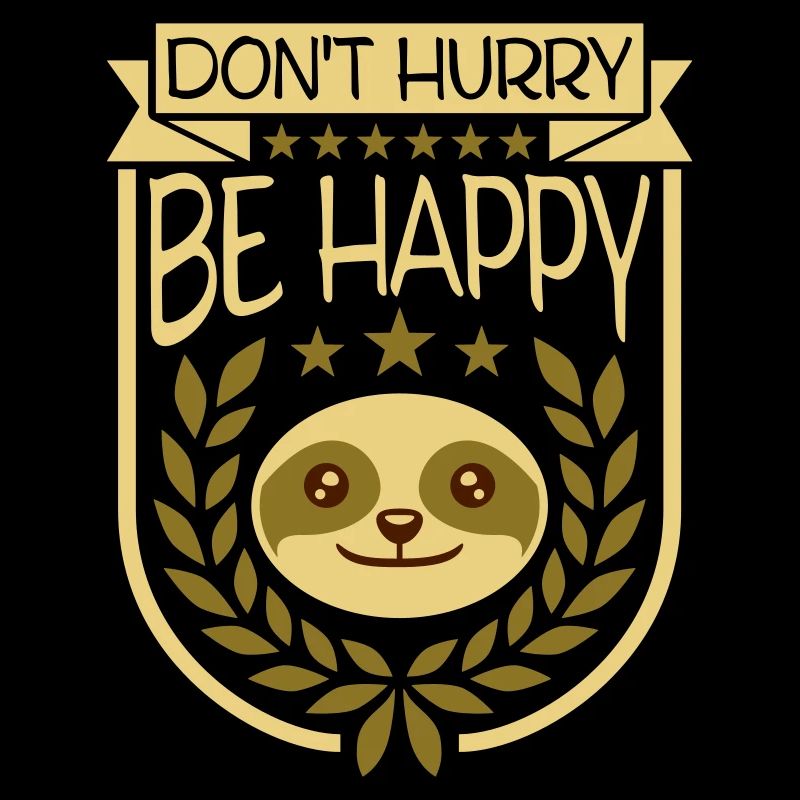 Ne vous dépêchez pas d’être heureux