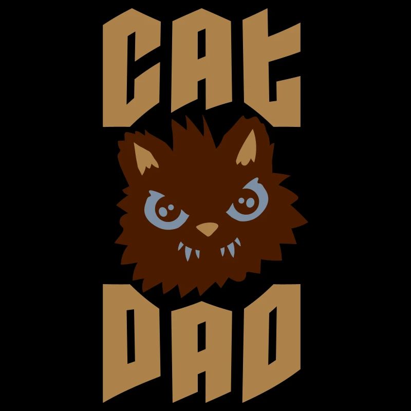 Chat Papa gueule de bois dangereuse