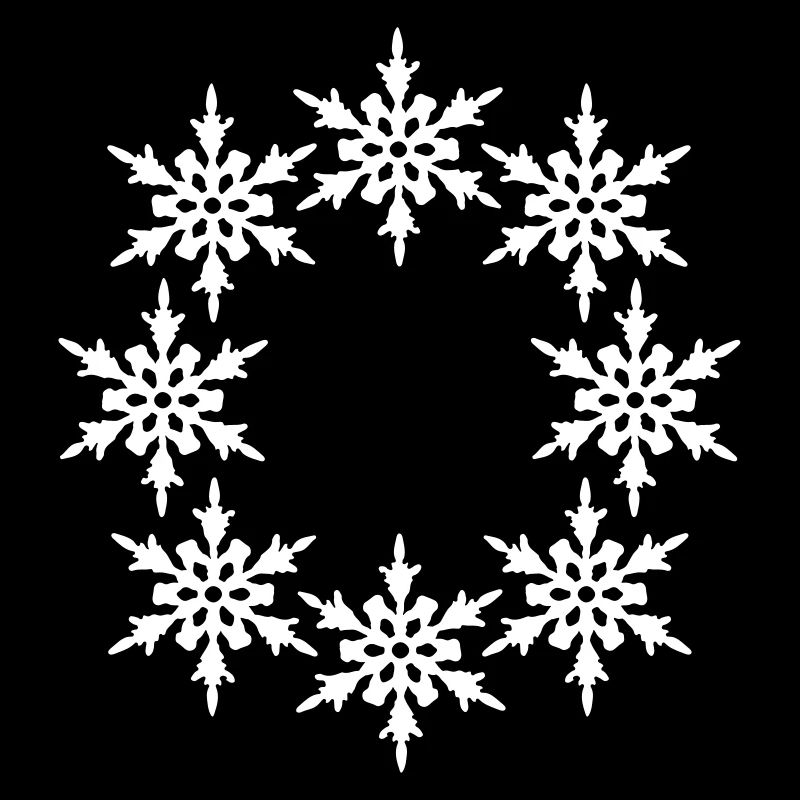 ring circle round pattern design cool winter cold sc