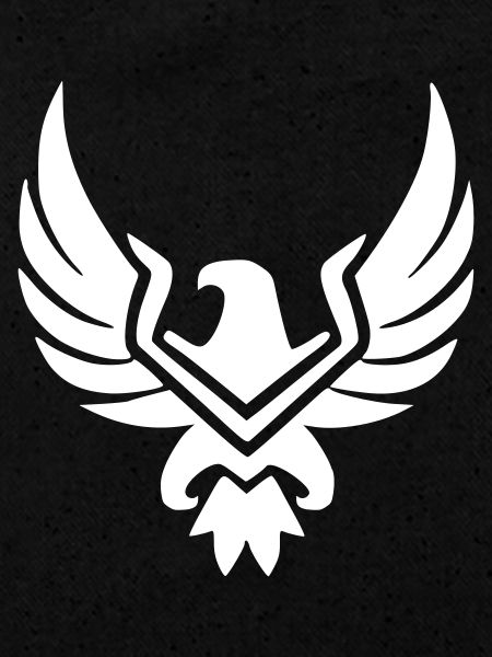 Ørnefalk symbol Våbenskjold piktogram vektor