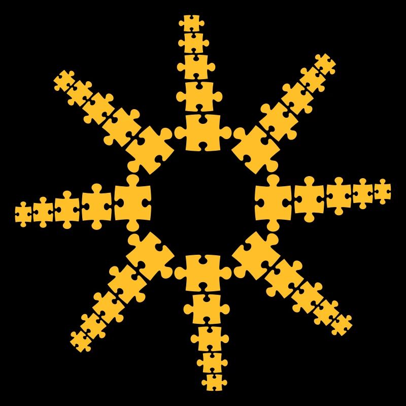 étoile puzzle soleil modèle partie puzzle puzzle puzzles