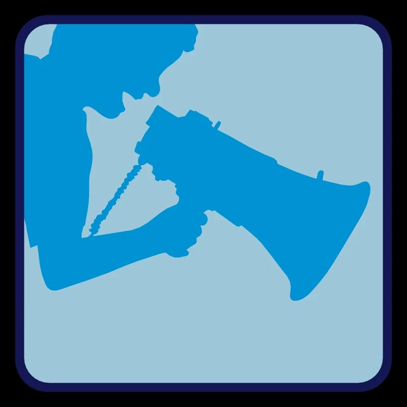 Discours Megafon Propaganda Man