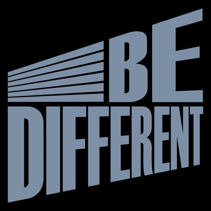 Soyez différent Logo Design