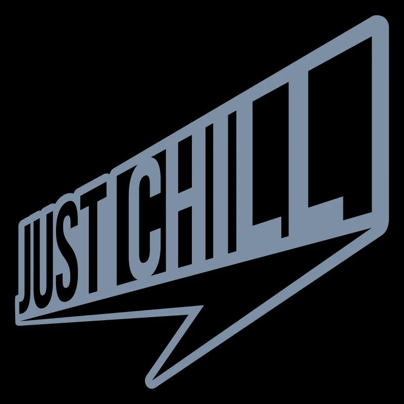 Just Chill Text Logo