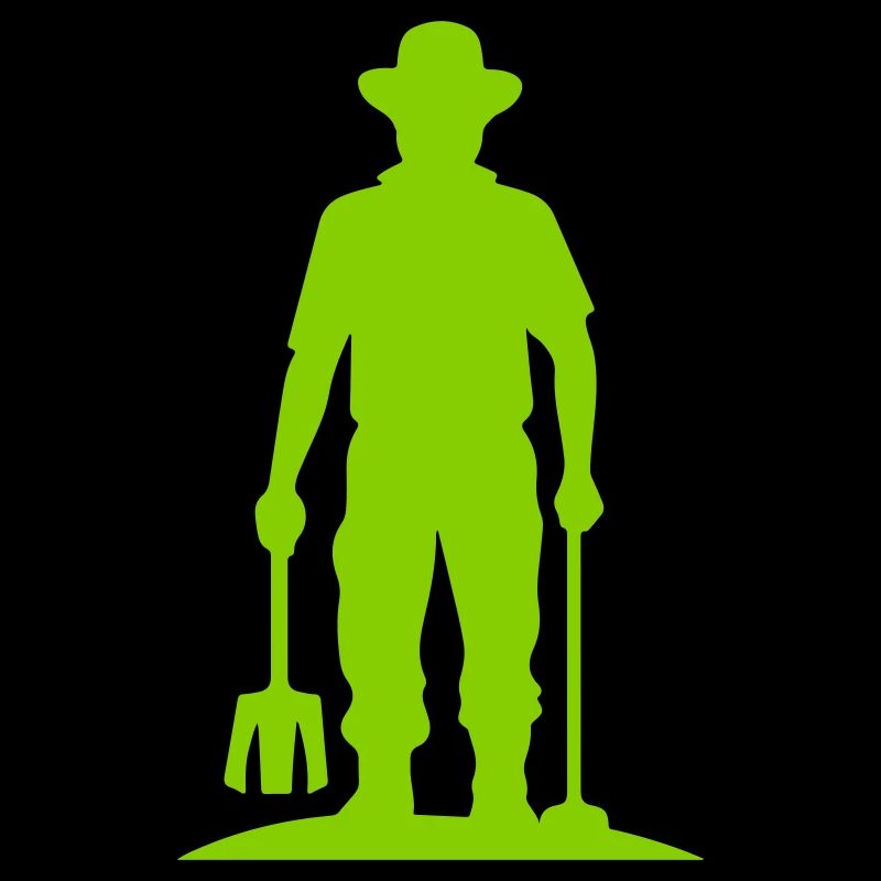 Farmer Silhouette