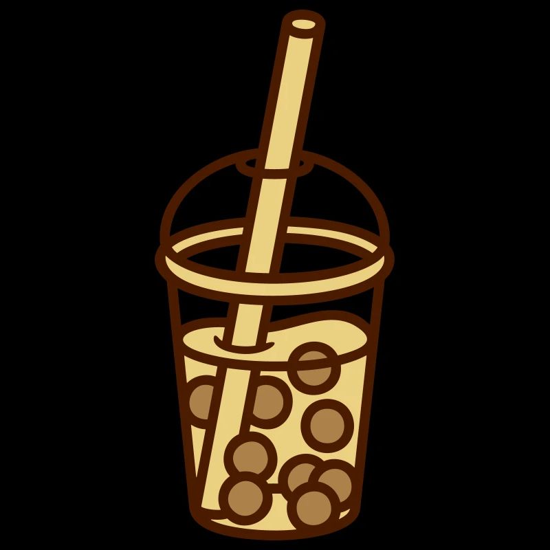 Bubble Tea Comic Design