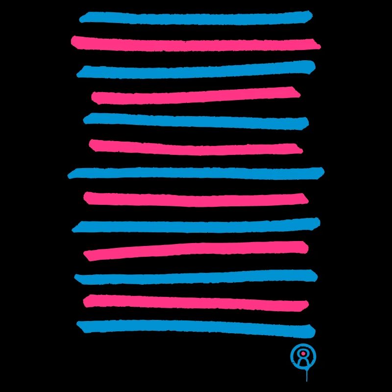 Sprayed graffiti lines, printing color freely selectable