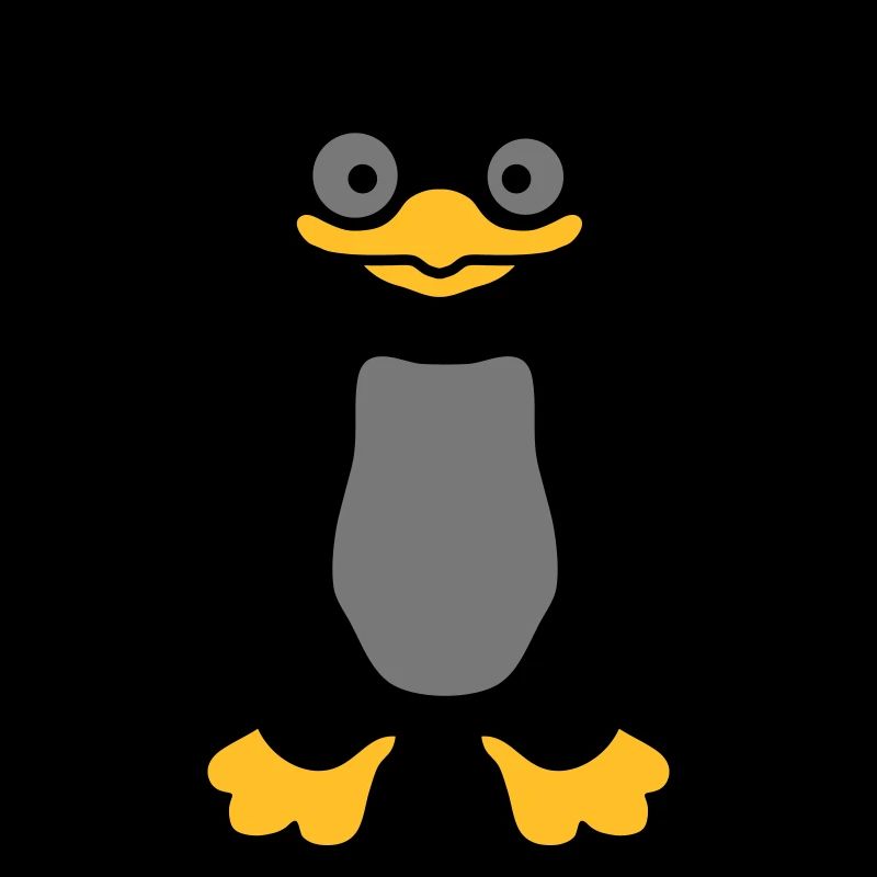 Drôle de sourires de pingouins drôles