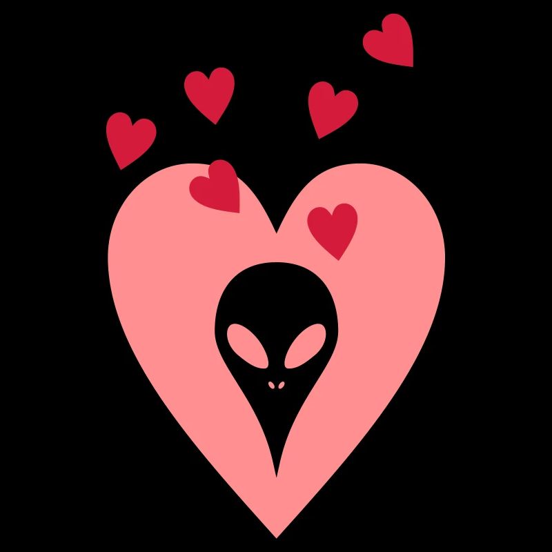 Alien Herzchen
