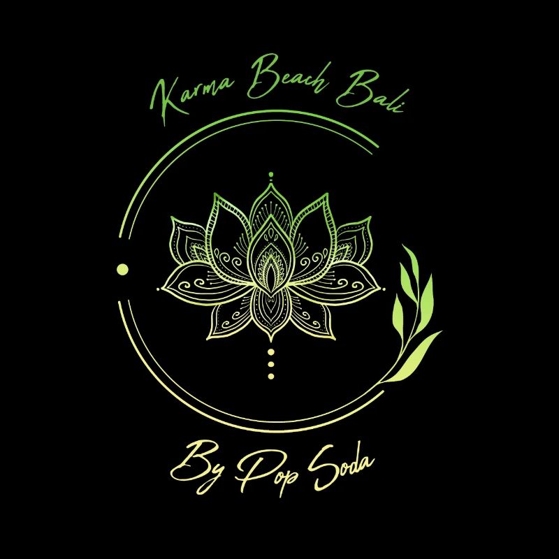 Fleur de lotus Karma Beach vert citron