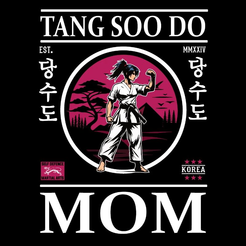 Tang Soo Do Mom - Kampfsport Mutter Design