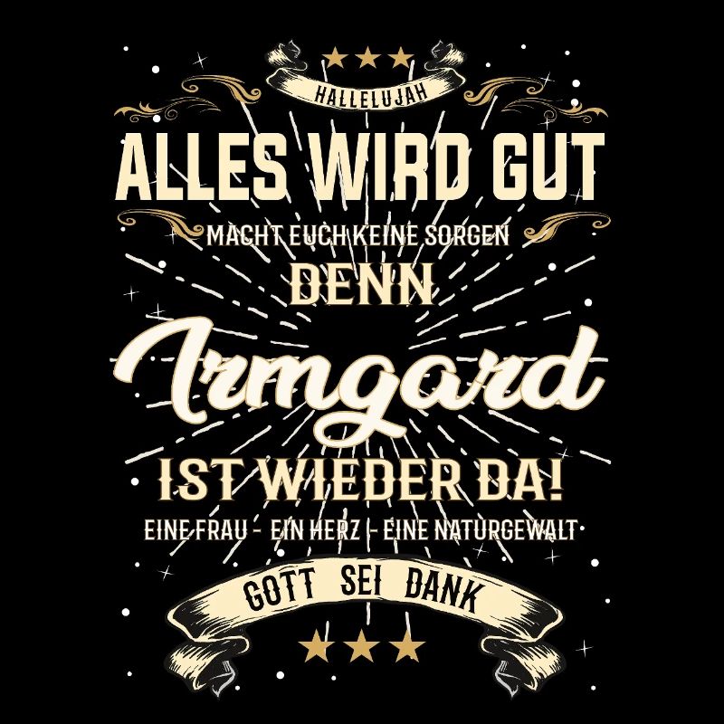 Alles wird gut denn Irmgard Ist da Outfit
