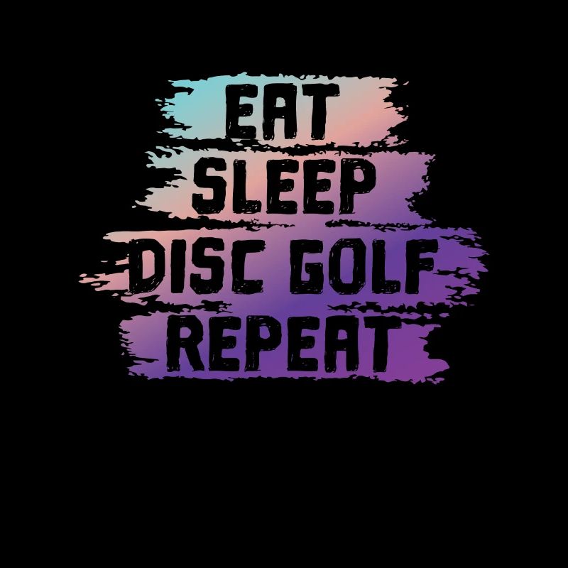 Eat Sleep Disc Golf Répéter