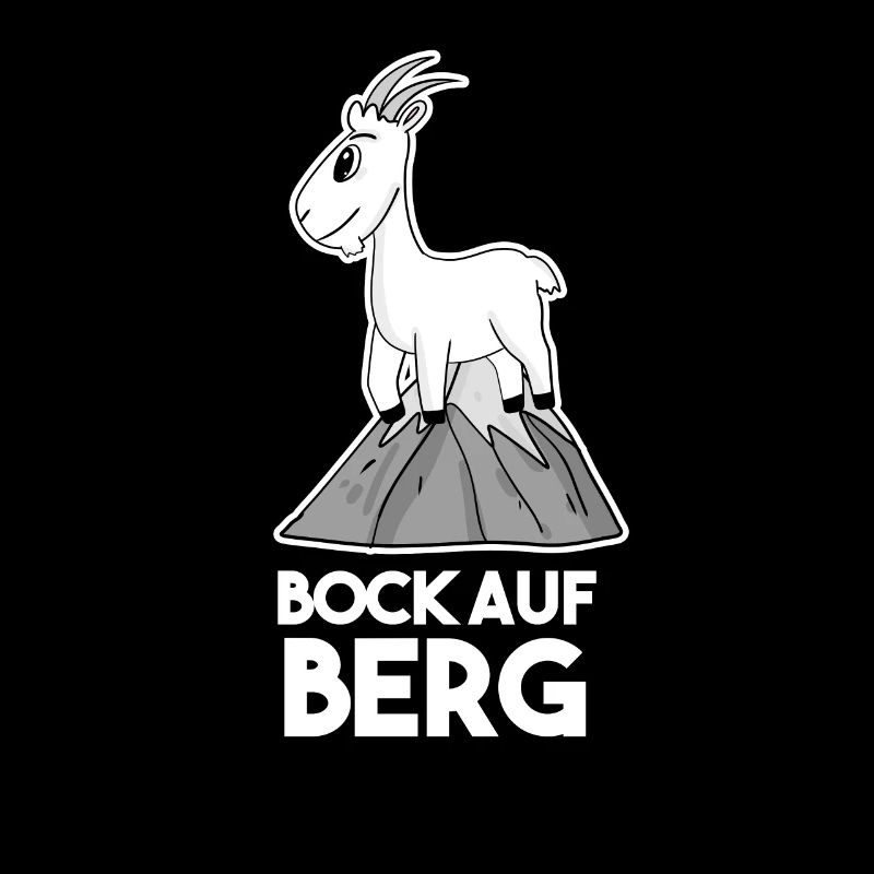 Bock auf Berge - Ziege Ziegenbock