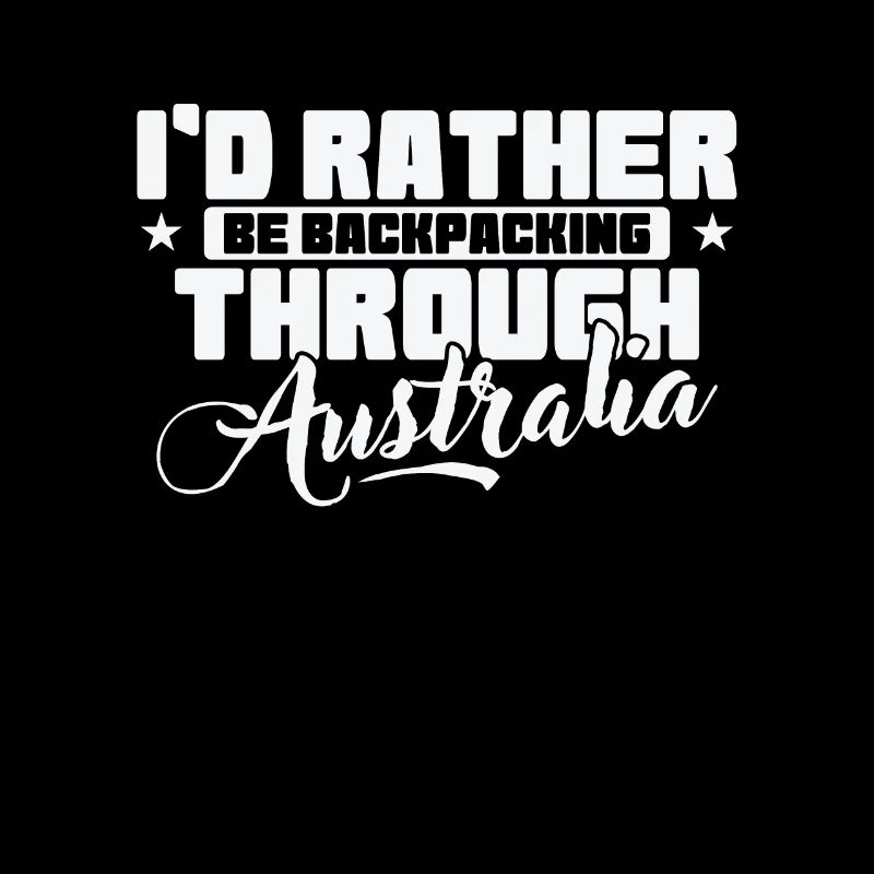 I'd rather Backpacking through Australia