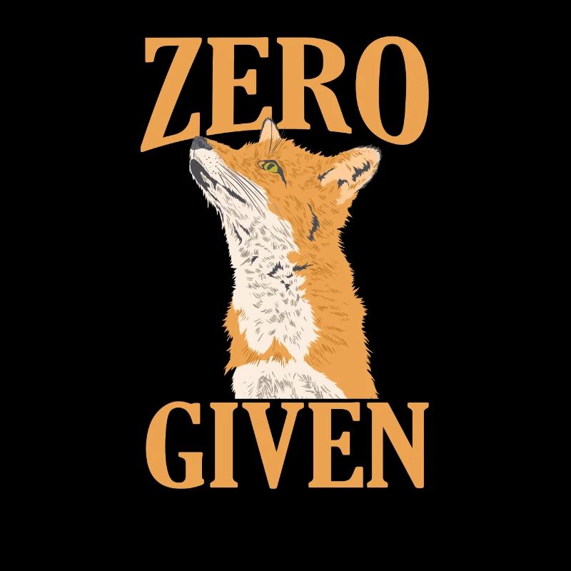 Zero given fox wilderness animal fox