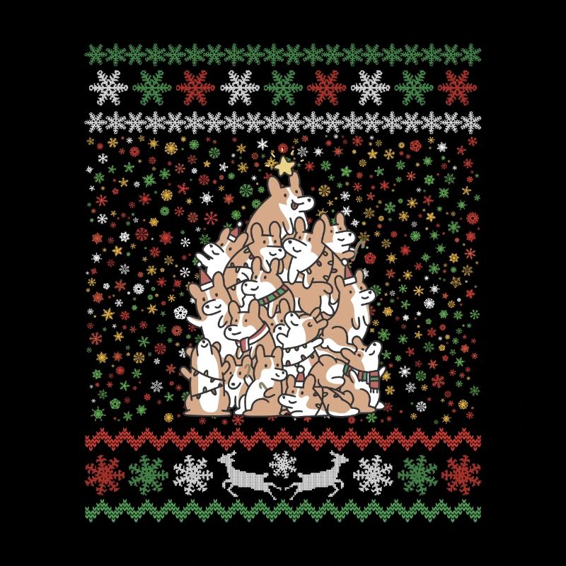 Corgi Christmas Tree Christmas
