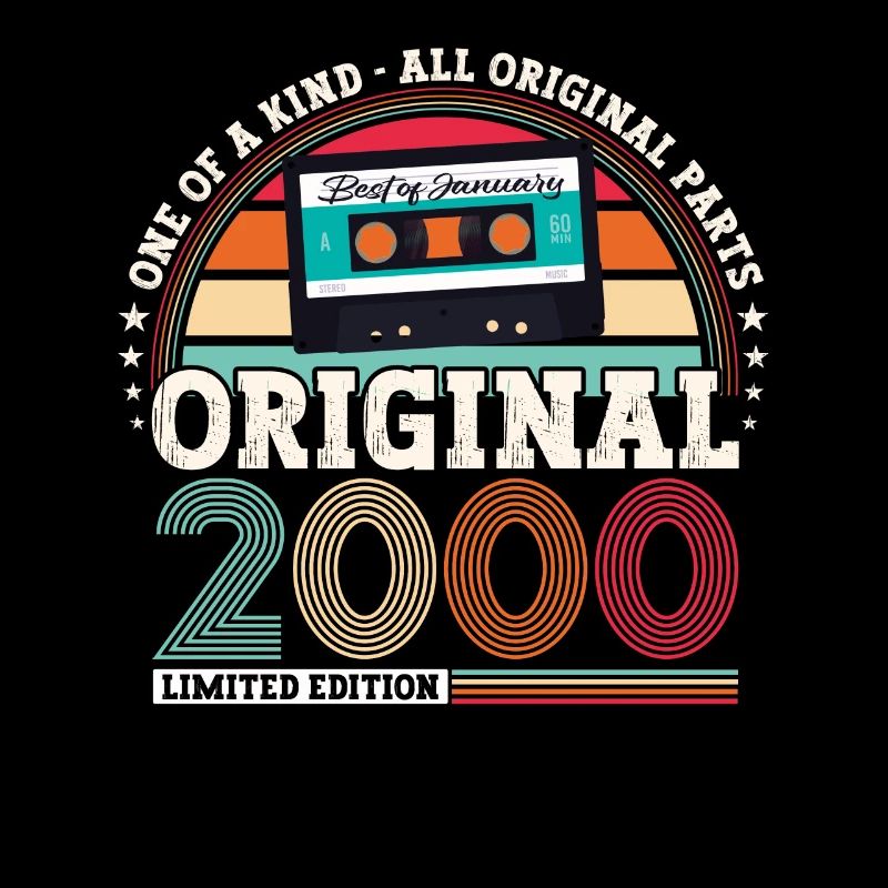 January Year 2000 23rd birthday gift