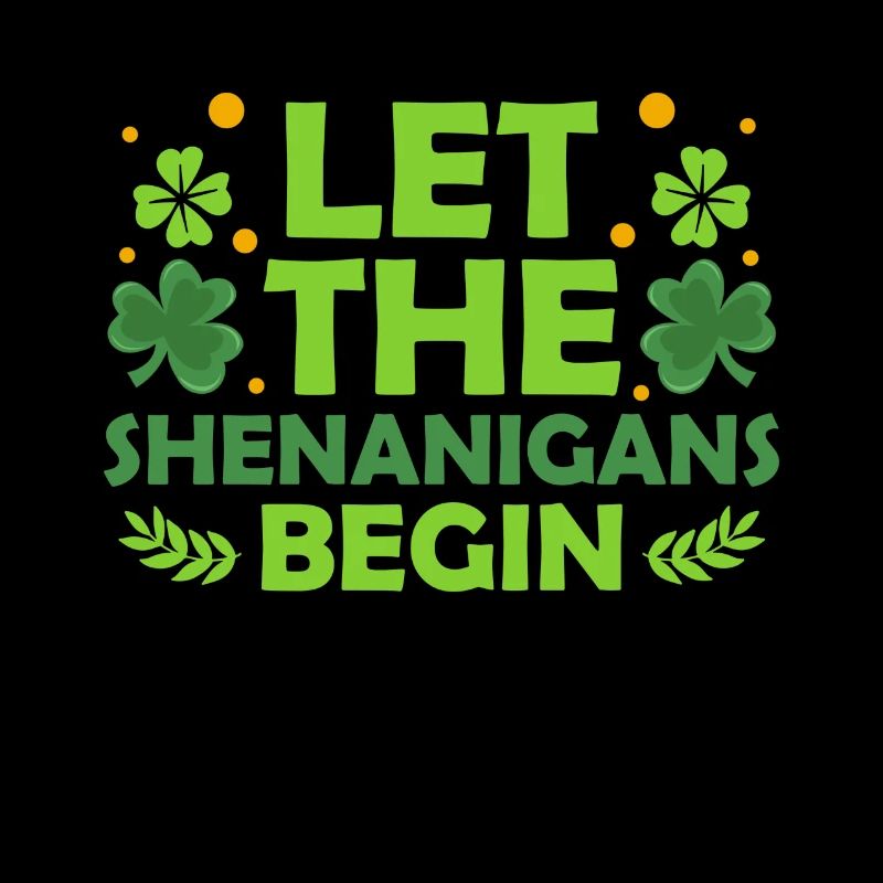 Lassen Sie Die Shenanigans Beginnen Shamrock St.