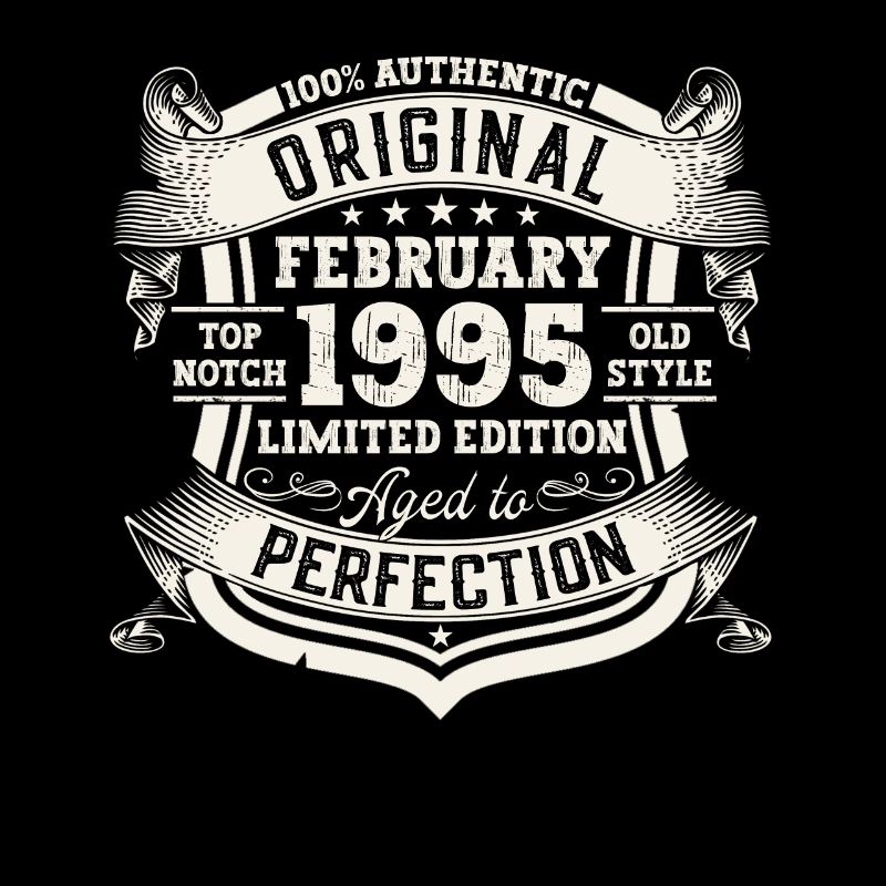 February born 1995 28th birthday gift man