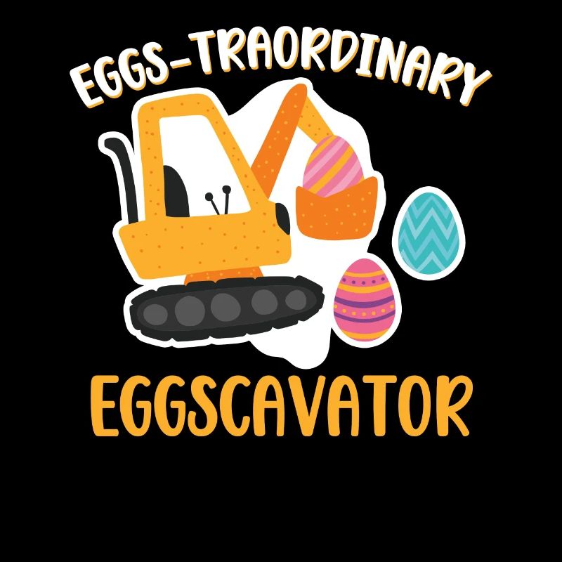 Oeufs-traordinary Eggscavator Construction Excavatrices Excavatrices