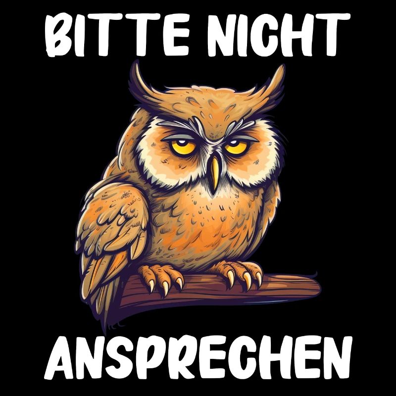 Nachteule Eule Eulen Vogel