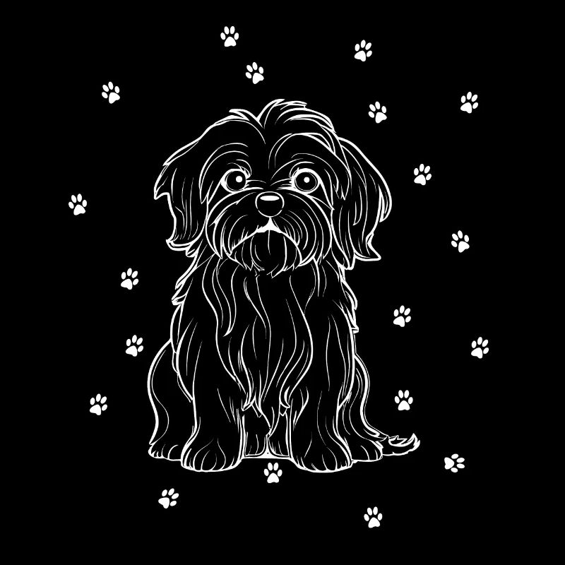 Havanese with small paws