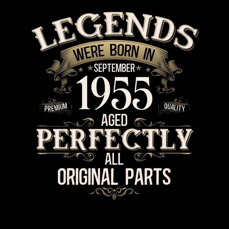 70th Birthday Gift Legend September 1955