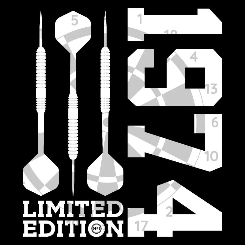 ÉDITION LIMITÉE 52E ANNIVERSAIRE DE DARTS 1974