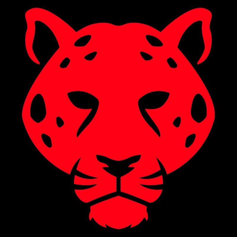 Panther Head Digital Art