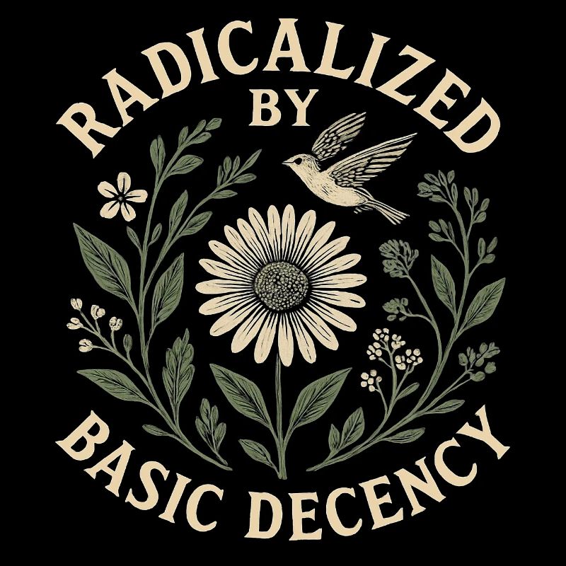 Radicalized by Basic Decency Statement Trend 