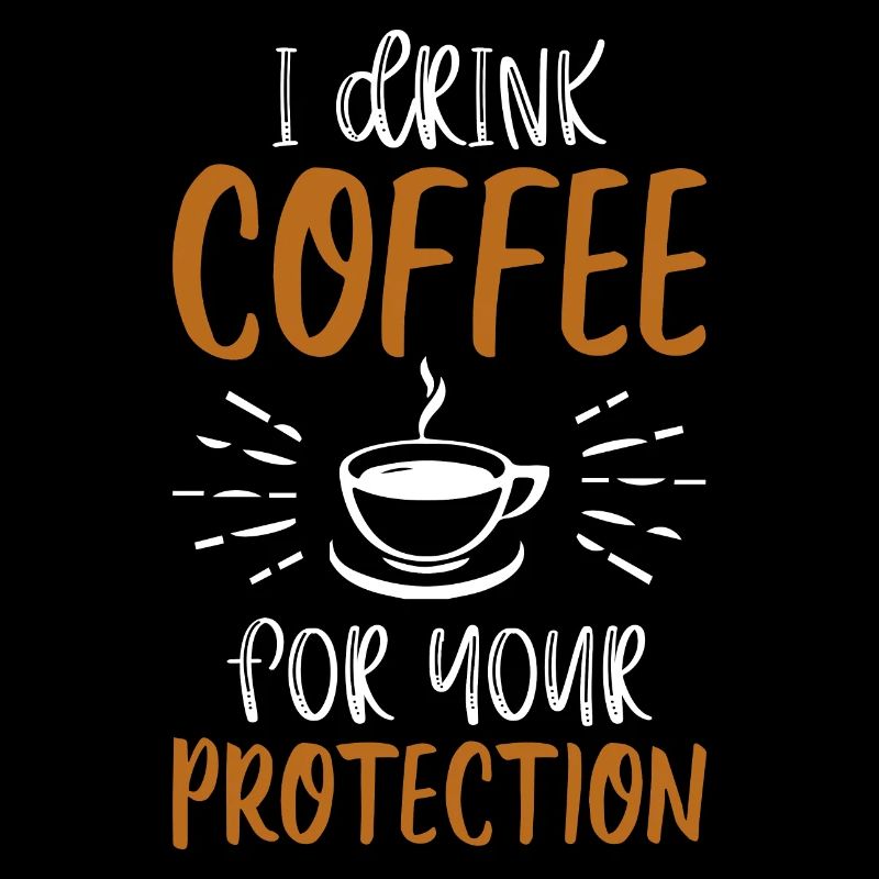 i drink coffee - Kaffee Geschenkidee