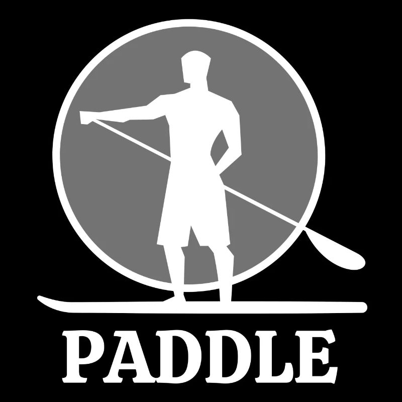 Paddle, paddle, fan de paddle, faire du paddle